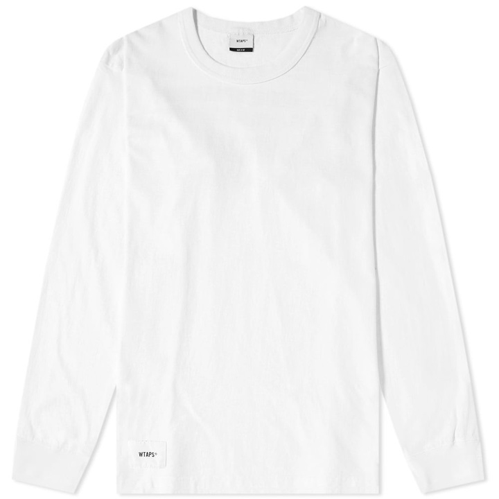 Photo: WTAPS Long Sleeve Design Spec Tee White