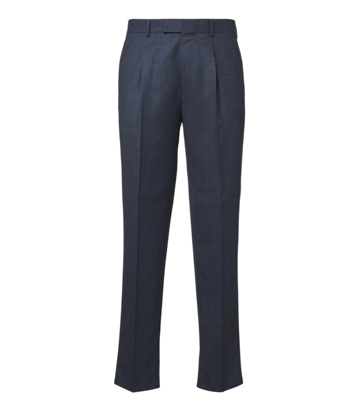 Photo: Zegna Wool flannel straight pants