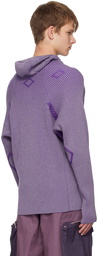 Charlie Constantinou SSENSE Exclusive Purple 66°North Edition Sweater