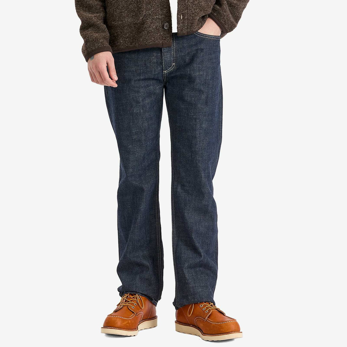 Paul Smith Men's x Lee Custom Selvedge Denim 101 Jeans in Blue