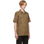 PS by Paul Smith Tan Cheetah Short Sleeve Shirt