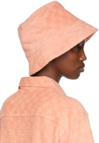 MISBHV Pink Toweling Bucket Hat