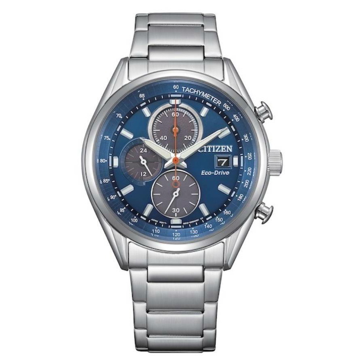 Photo: Citizen Chronograph Blue Dial Mens Watch CA0459-79L