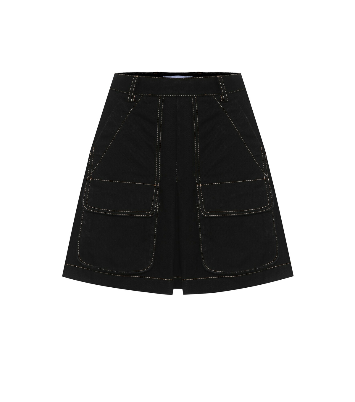 Matthew Adams Dolan - Cotton-denim miniskirt