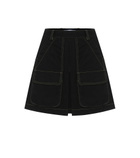 Matthew Adams Dolan - Cotton-denim miniskirt