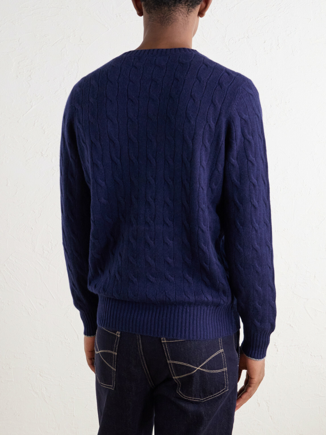 Brunello Cucinelli - Cable-Knit Cashmere Sweater - Blue
