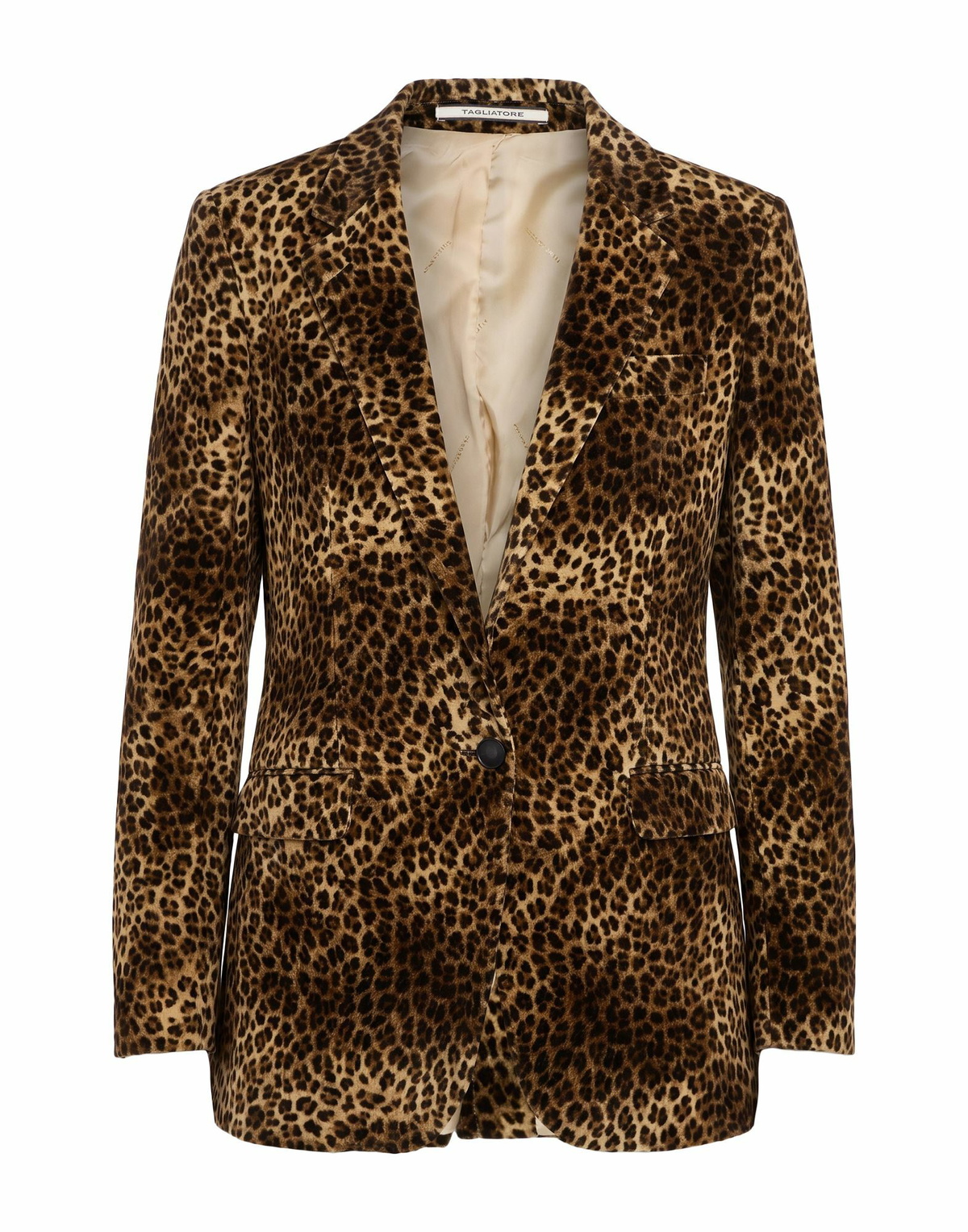 Tagliatore Womens Blazer Camel