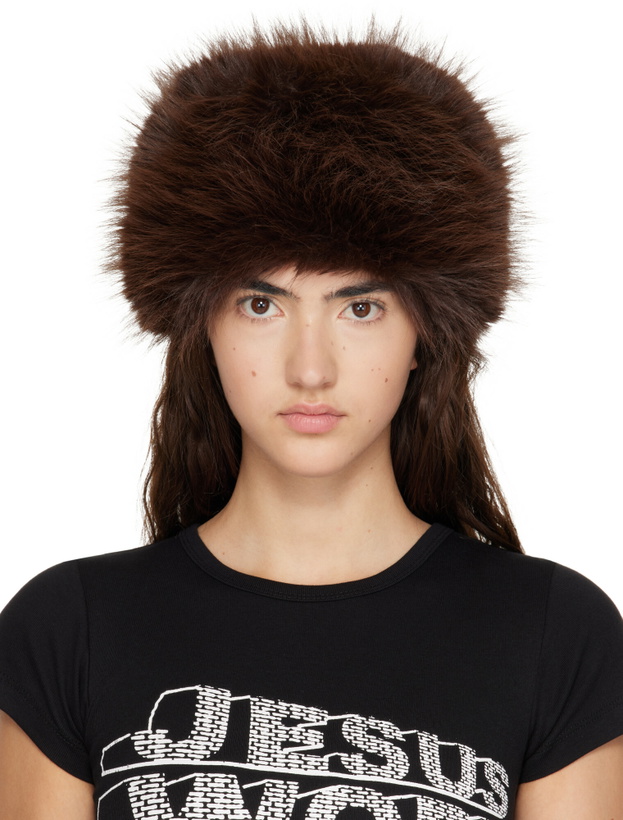 Photo: VAQUERA Brown 'Racoon Tail' Hat