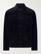 NN07 - Morgan 50004 Organic Cotton-Corduroy Chore Jacket - Blue