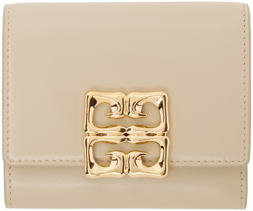 Givenchy Beige 4G Liquid Wallet
