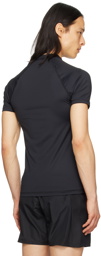 Balmain Black Raglan T-Shirt