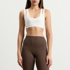 Nike Women's x SKIMS Matte Double Strap Scoop Bra in Ivory