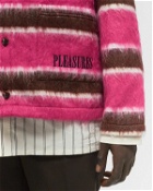 Pleasures Stack Cardigan Pink - Mens - Zippers & Cardigans