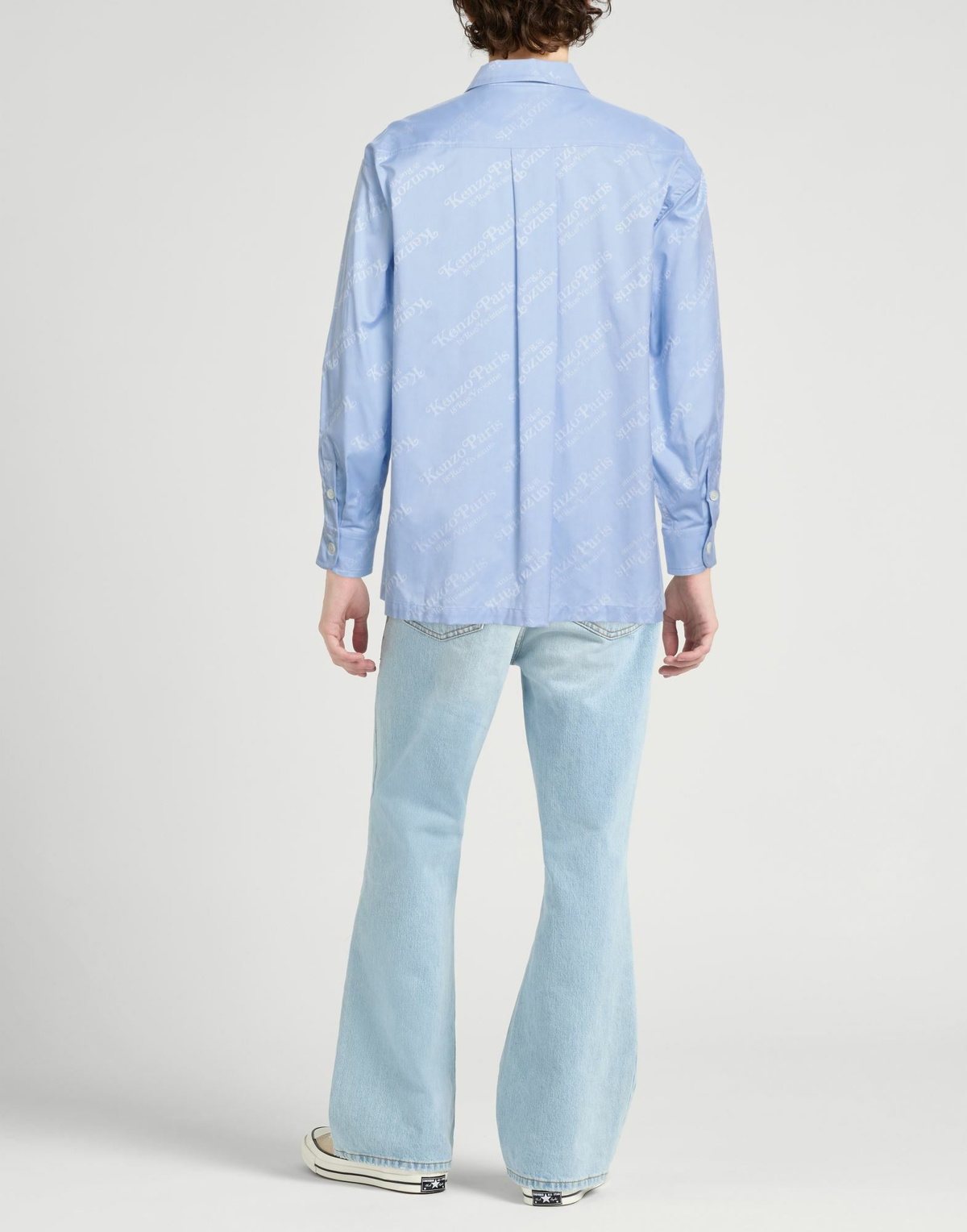 Kenzo Mens Shirt Sky in Blue
