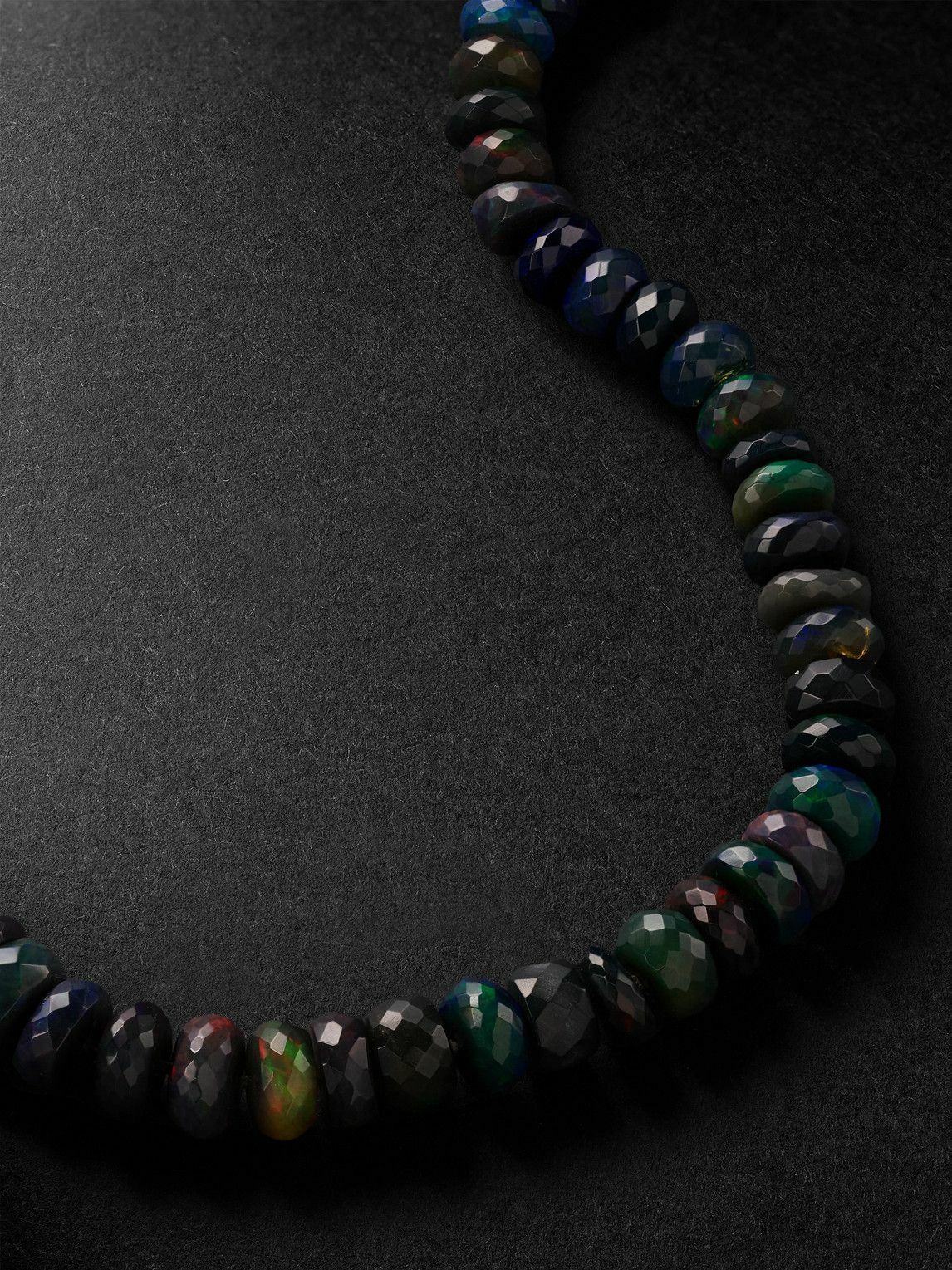 JIA JIA - Lightening Ridge Gold Opal Necklace