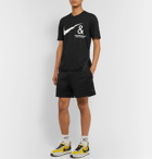 Nike - Undercover NRG Logo-Print Jersey T-Shirt - Black