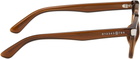 MM6 Maison Margiela Brown 17 Sunglasses