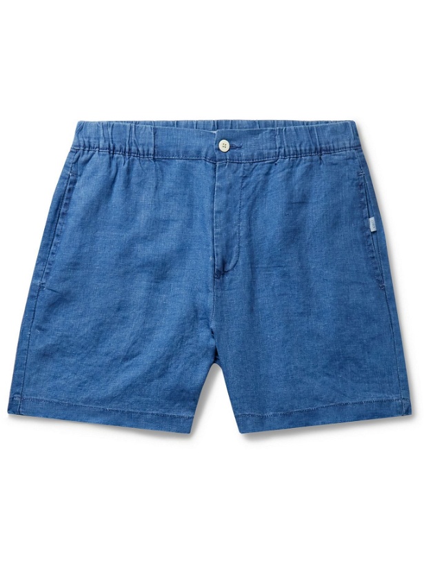 Photo: ONIA - Linen Shorts - Blue