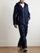 Brunello Cucinelli - Straight-Leg Shell-Trimmed Striped Wool Ski Pants - Blue