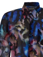 Dries Van Noten Abstract Multicolor Shirt