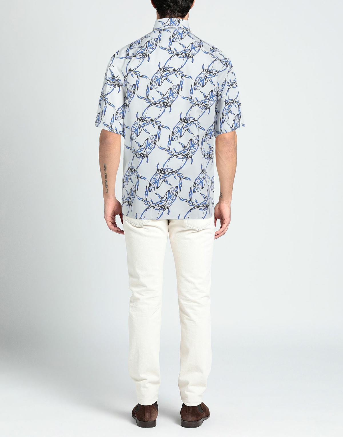 Msgm Mens Shirt in White