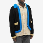 Andersson Bell Men's Zip Through Cardigan in Black