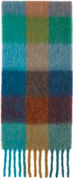 Acne Studios Multicolor Checked Scarf