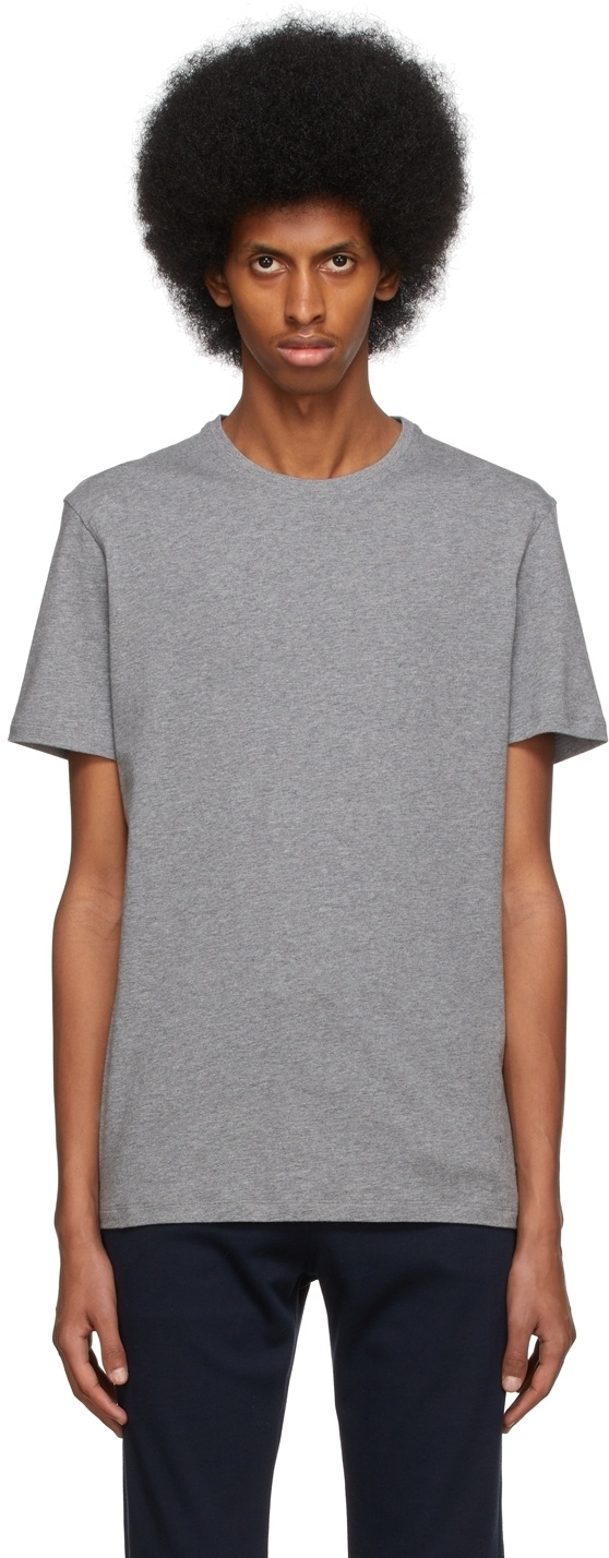 Isaia Grey Jersey T-Shirt Isaia