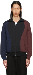 Comme des Garçons Homme Deux Multicolor Panelled Zip-Up