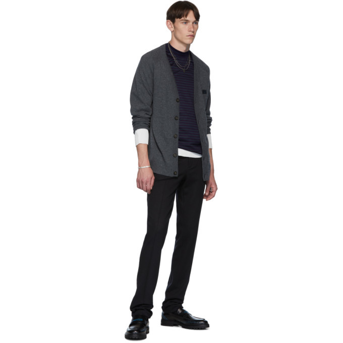 Alwin Leather Trousers in Black
