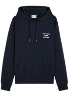 DRÔLE DE Monsieur Nfpm Hooded Cotton Sweatshirt Navy
