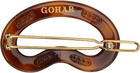 Gohar World Brown Bean Hair Clip