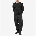 Stone Island Shadow Project Men's Cotton Crew Neck Knit in Black