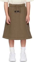 Essentials Kids Brown Fleece Skirt