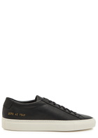 Common Projects Achilles Premium Leather Sneakers Black