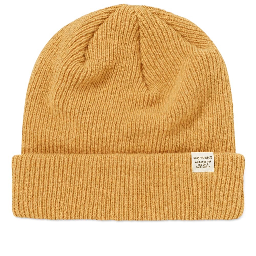 Norse Projects Beanie Sunwashed Yellow Norse Projects