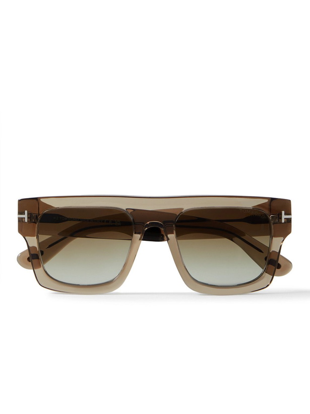 Photo: TOM FORD - D-Frame Acetate Sunglasses