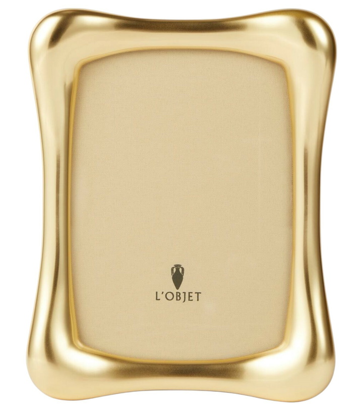 Photo: L'Objet Anton brass-plated picture frame