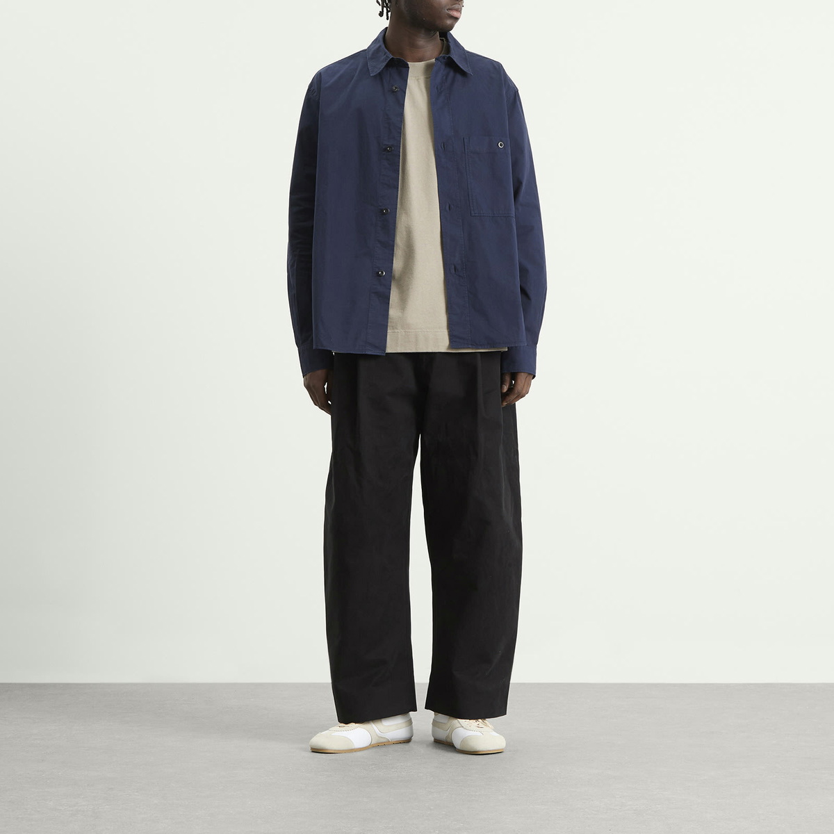 MHL by Margaret Howell Men's Overall Shirt in Midnight MHL by
