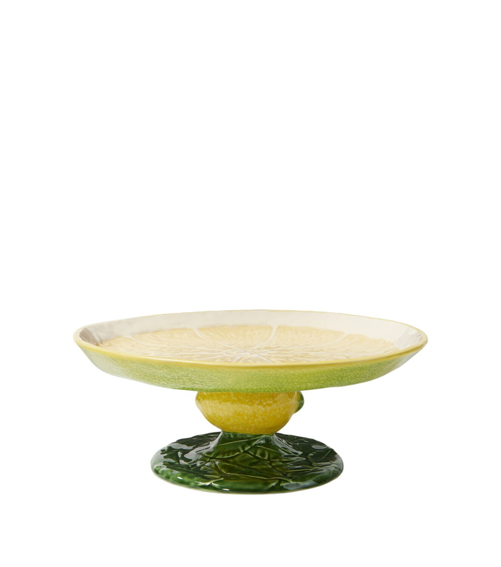 Photo: Bordallo Pinheiro Lemon ceramic cake stand
