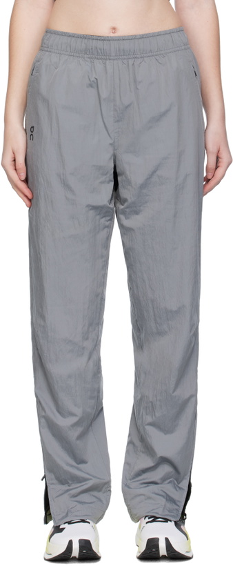 Photo: On Gray Court Track Pants