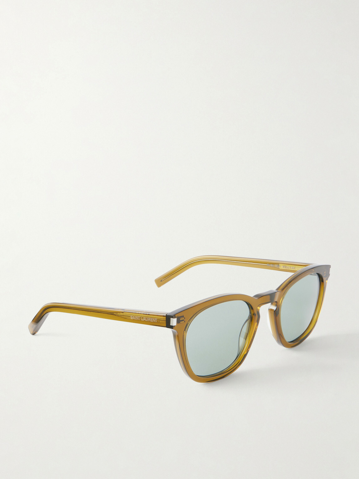 SAINT LAURENT - D-Frame Acetate Sunglasses - Green