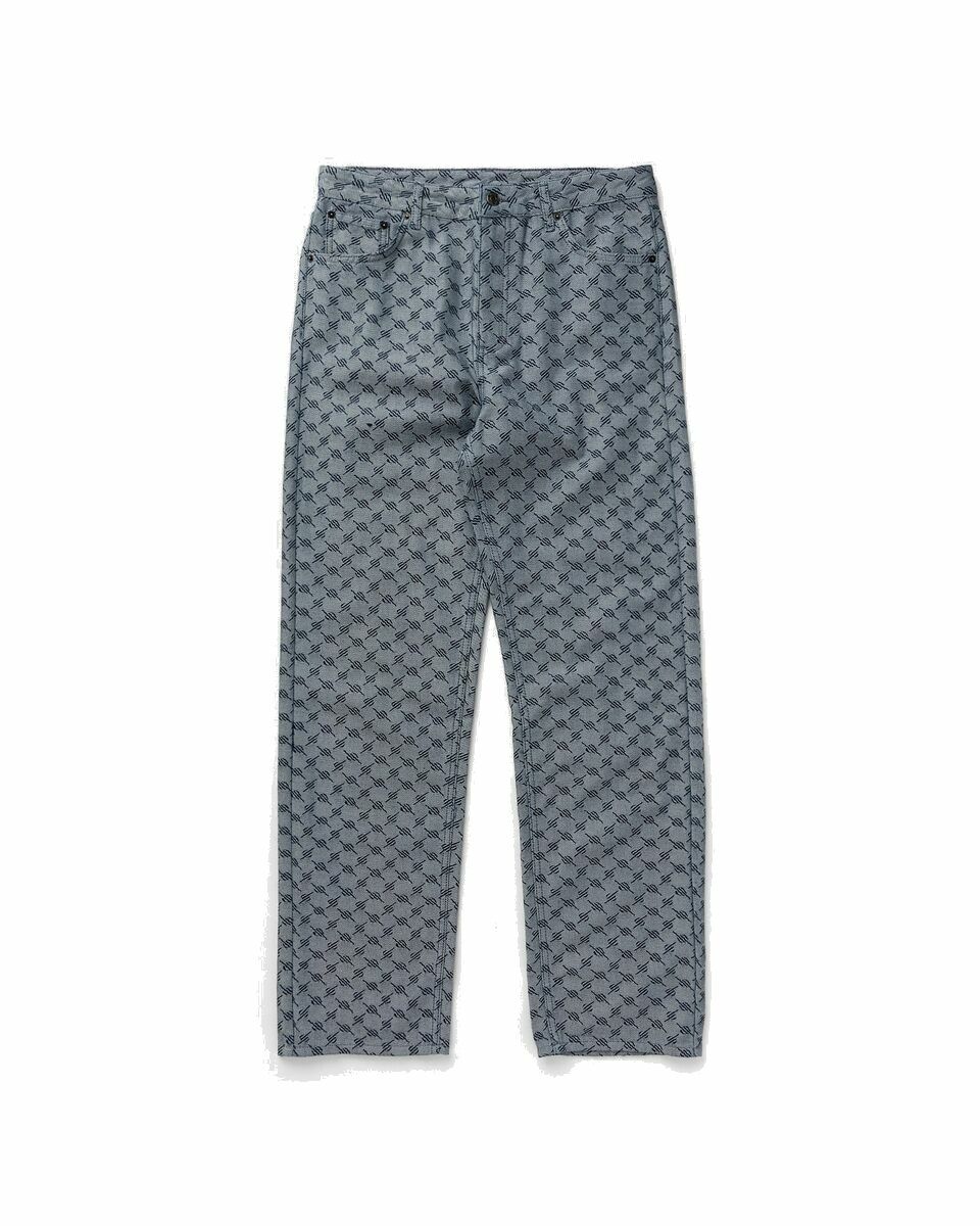 Photo: Daily Paper Avery Kibo Jeans Blue/Silver - Mens - Jeans