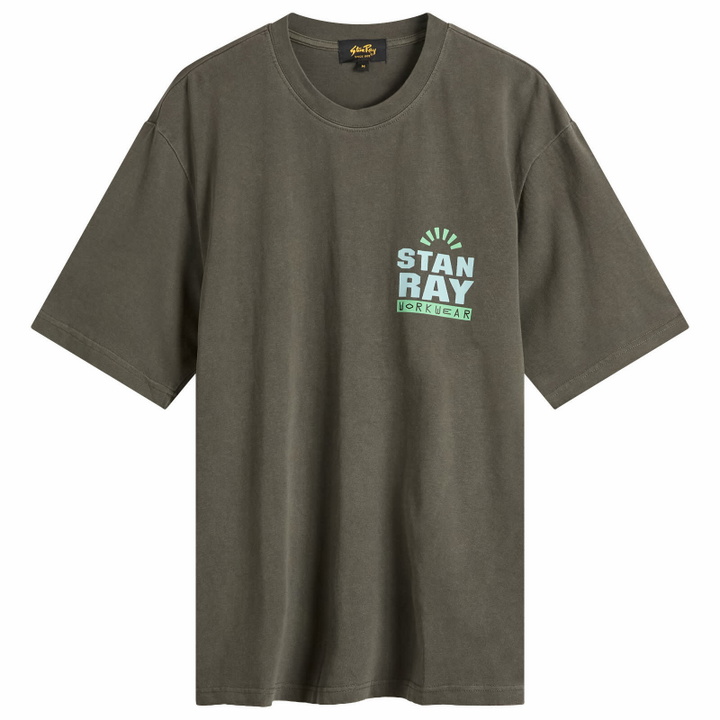 Photo: Stan Ray Men's Reg T-Shirt in Washed Black