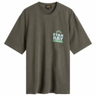 Stan Ray Men's Reg T-Shirt in Washed Black