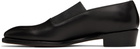 RAINMAKER KYOTO Black Shirring Opera Loafers