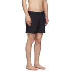 Alexander McQueen Navy Solid Swim Shorts