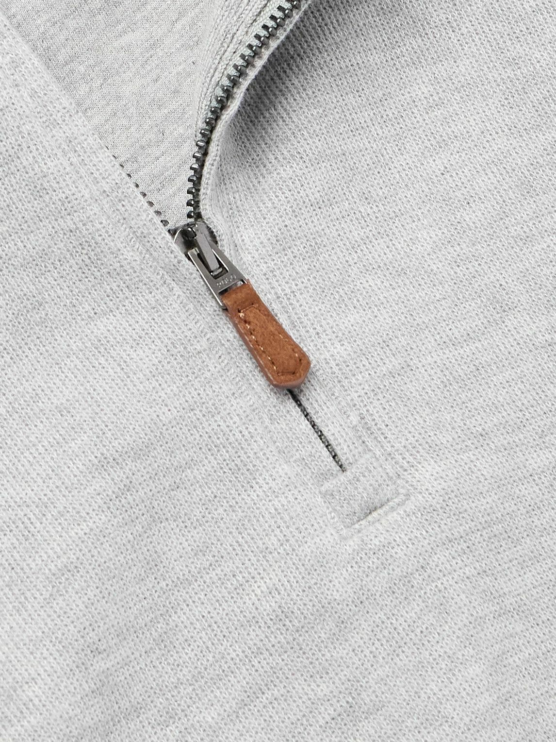 Polo Ralph Lauren - Logo-Embroidered Cotton-Jersey Half-Zip