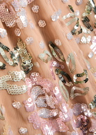 Needle & Thread Rosalie Sequin-embellished Tulle Gown Beige