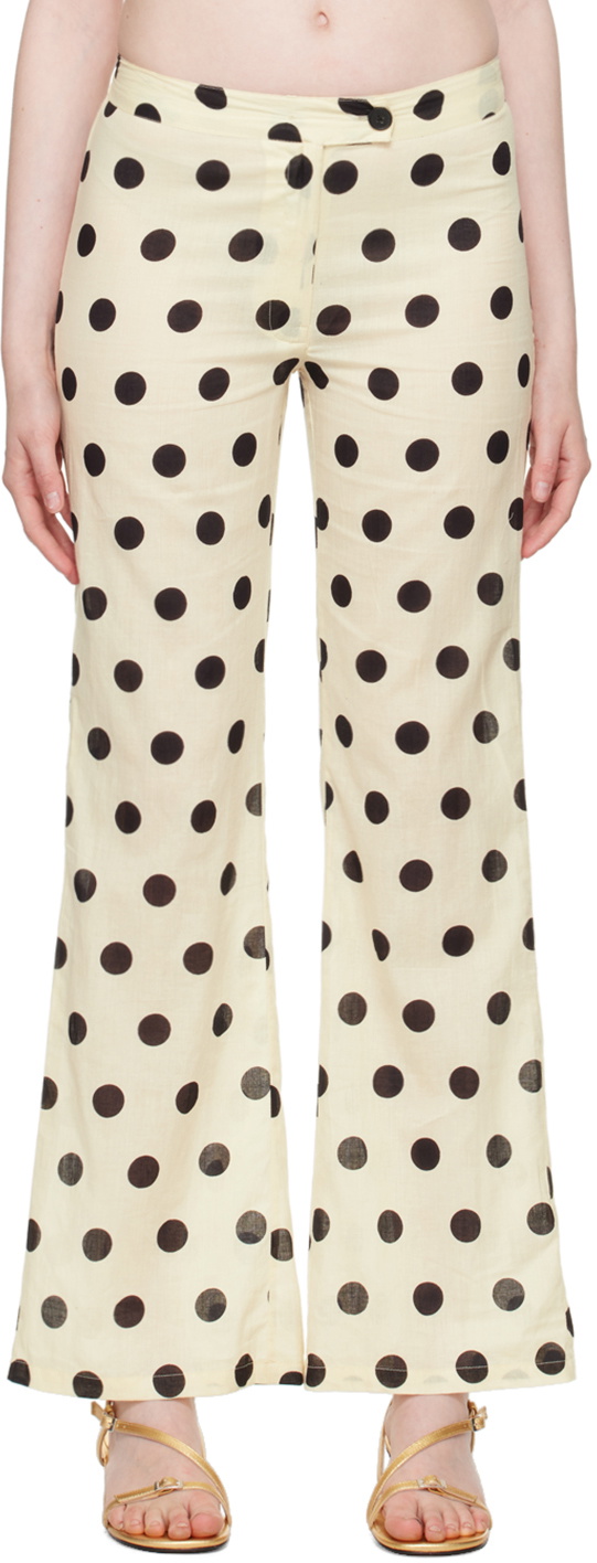 Gimaguas Off-White Disco Trousers